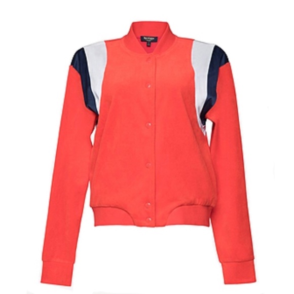 Juicy Couture Velour & Satin Mix Orange Jacket - Picture 4 of 4